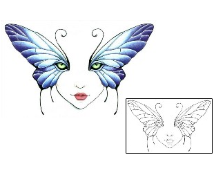 Butterfly Tattoo Insects tattoo | GSF-00829