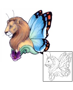 Lion Tattoo Mythology tattoo | GSF-00962