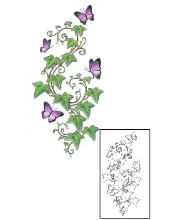 Decorative Tattoo Plant Life tattoo | GSF-01175