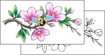 Cherry Blossom Tattoo gsf-01368