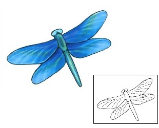 Dragonfly Tattoo Insects tattoo | GSF-01469