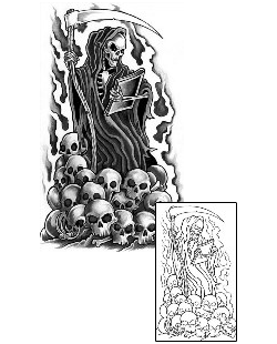 Reaper Tattoo Horror tattoo | GUF-00014