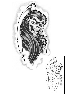Reaper Tattoo Horror tattoo | GUF-00032