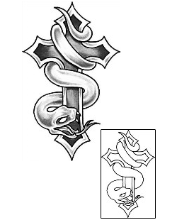 Horror Tattoo Religious & Spiritual tattoo | GUF-00145
