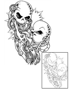 Skull Tattoo Tattoo Styles tattoo | GUF-00154