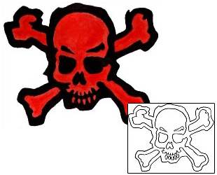 Skull Tattoo Horror tattoo | GUF-00370