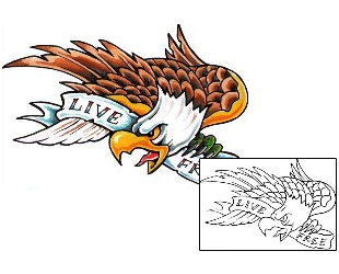 Eagle Tattoo Miscellaneous tattoo | GUF-00527