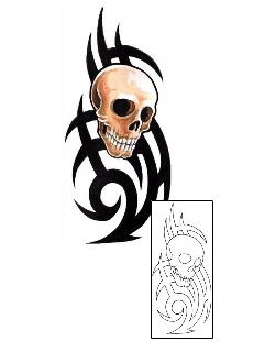 Skull Tattoo Horror tattoo | GUF-00620