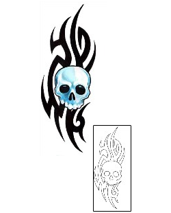 Skull Tattoo Horror tattoo | GUF-00621