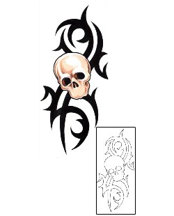 Skull Tattoo Horror tattoo | GUF-00637
