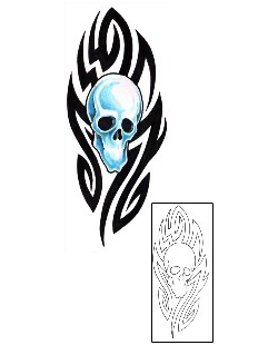 Skull Tattoo Horror tattoo | GUF-00650