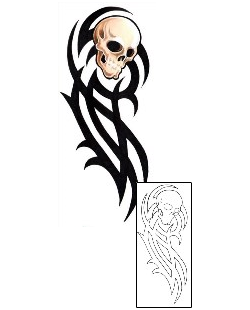 Skull Tattoo Horror tattoo | GUF-00661