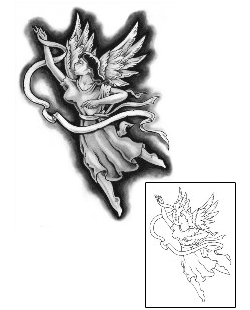 Banner Tattoo Religious & Spiritual tattoo | GUF-00724