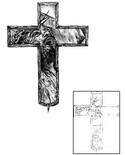 Jesus Tattoo Religious & Spiritual tattoo | HAF-00019