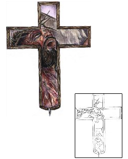 Jesus Tattoo Religious & Spiritual tattoo | HAF-00144