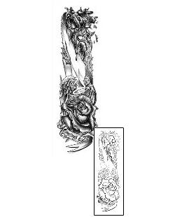 Rose Tattoo Plant Life tattoo | HAF-00213