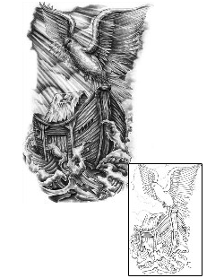 Bird Tattoo Religious & Spiritual tattoo | HAF-00250