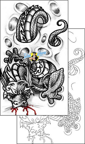 Evil Tattoo fantasy-dragon-tattoos-hector-guma-hgf-00010