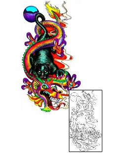 Monster Tattoo Mythology tattoo | HGF-00016