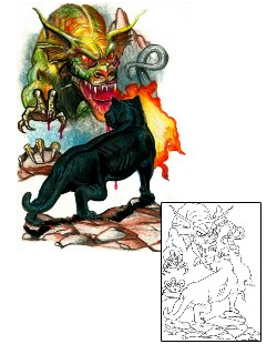 Monster Tattoo Mythology tattoo | HGF-00041