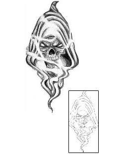 Skull Tattoo Horror tattoo | HGF-00214