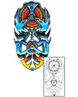 Picture of Specific Body Parts tattoo | HGF-00319