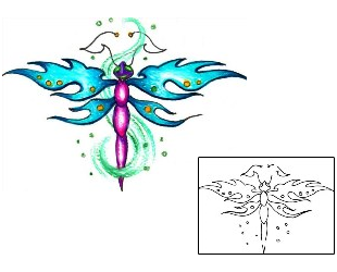 Dragonfly Tattoo For Women tattoo | HGF-00460