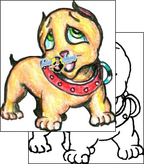 Dog Tattoo animal-dog-tattoos-hector-guma-hgf-00491