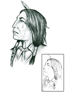 Native American Tattoo Ethnic tattoo | HGF-00543