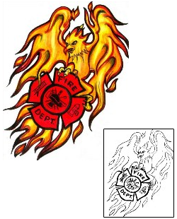 Phoenix Tattoo Miscellaneous tattoo | HGF-00592