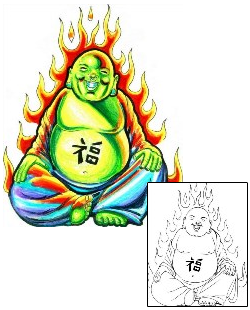 Buddha Tattoo Miscellaneous tattoo | HGF-00772