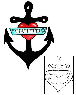 Anchor Tattoo For Women tattoo | HGF-00781