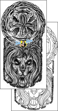 Lion Tattoo animal-lion-tattoos-hector-guma-hgf-00876