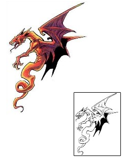 Dragon Tattoo Horror tattoo | HSF-00071