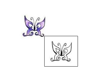 Butterfly Tattoo Insects tattoo | HSF-00130