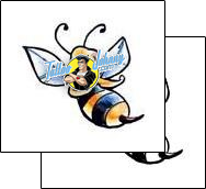 Insect Tattoo bee-tattoos-harley-sparks-hsf-00210