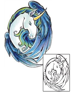 Unicorn Tattoo Mythology tattoo | HSF-00248