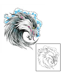 Wolf Tattoo Animal tattoo | HSF-00437