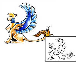 Egyptian Tattoo Mythology tattoo | HSF-00473