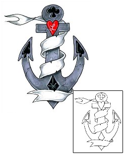 Anchor Tattoo Miscellaneous tattoo | HVF-00679
