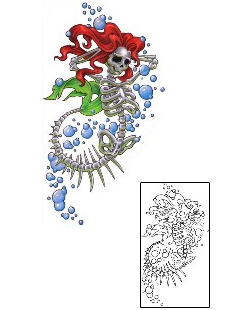Mermaid Tattoo Mythology tattoo | J0F-00134