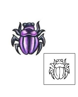 Beetle Tattoo Insects tattoo | J2F-00092
