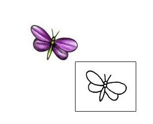 Butterfly Tattoo J2F-00098