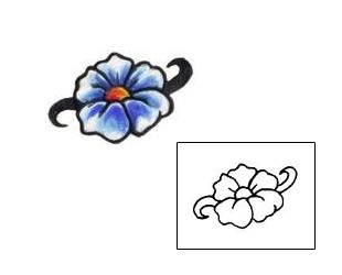 Flower Tattoo Plant Life tattoo | J2F-00104
