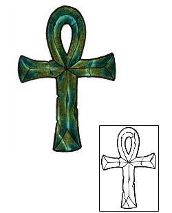 Cross Tattoo Religious & Spiritual tattoo | J4F-00006