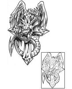 Monster Tattoo Mythology tattoo | J4F-00066