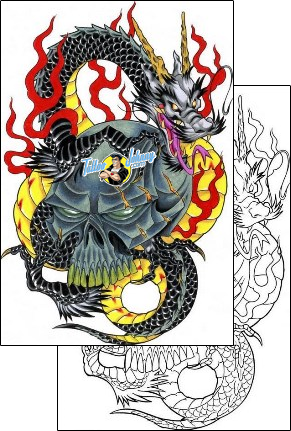 Horror Tattoo fantasy-tattoos-john-soto-j4f-00080