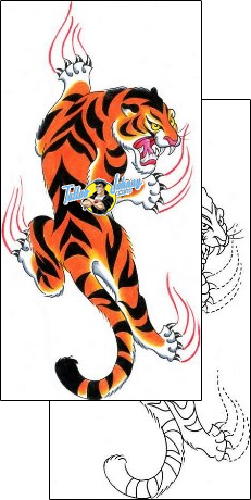 Tiger Tattoo j4f-00086