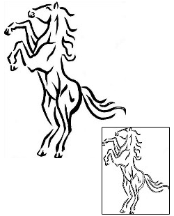 Horse Tattoo Tattoo Styles tattoo | J6F-00060
