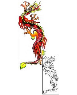 Asian Tattoo Mythology tattoo | J7F-00013